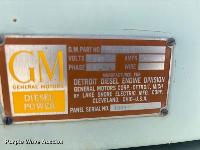 image for item EF6067 General Motors 1-4615 generator