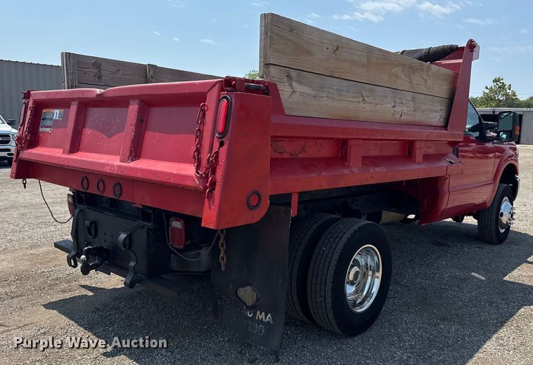 image for item EG6109 2012 Ford F350 Super Duty dump bed pickup truck
