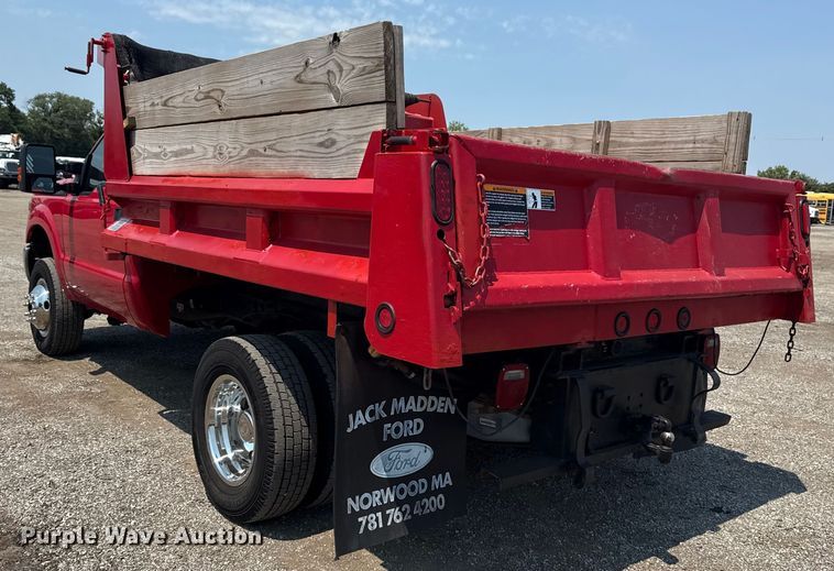 image for item EG6109 2012 Ford F350 Super Duty dump bed pickup truck