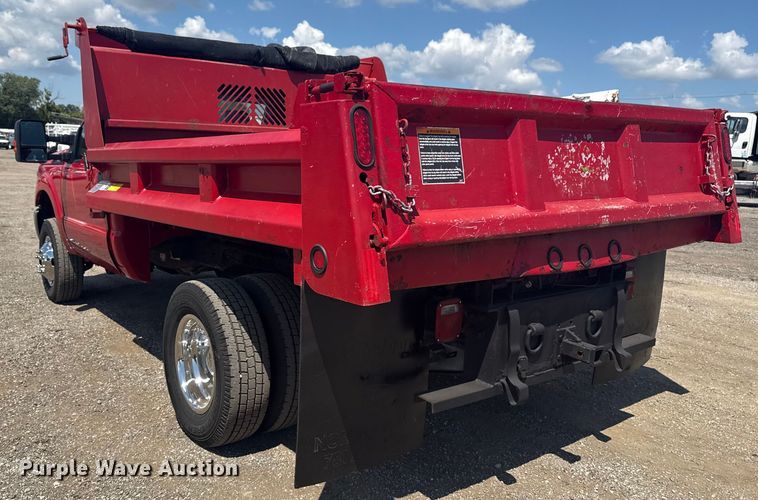 image for item EG6164 2012 Ford F350 Super Duty dump bed pickup truck