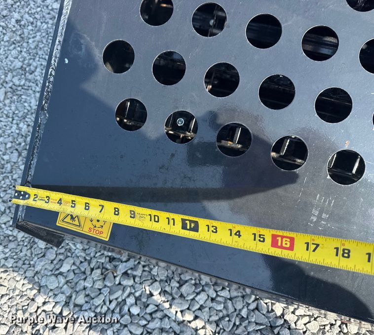 image for item EG8234 2024 Topcat ECSSLR72 skid steer landscape rake