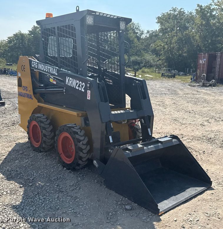 image for item EG8240 2024 CFG Industrial KRW233 skid steer loader