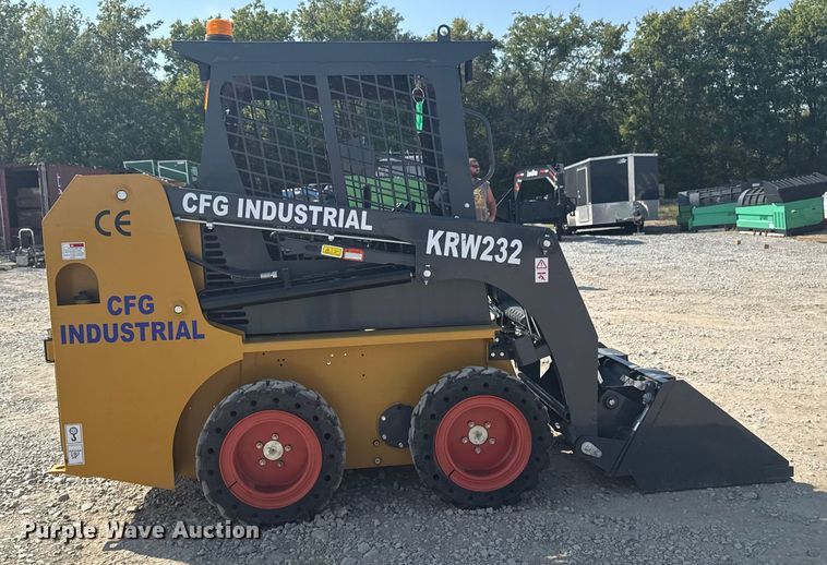 image for item EG8240 2024 CFG Industrial KRW233 skid steer loader