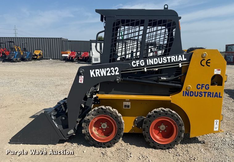 image for item EG8240 2024 CFG Industrial KRW233 skid steer loader