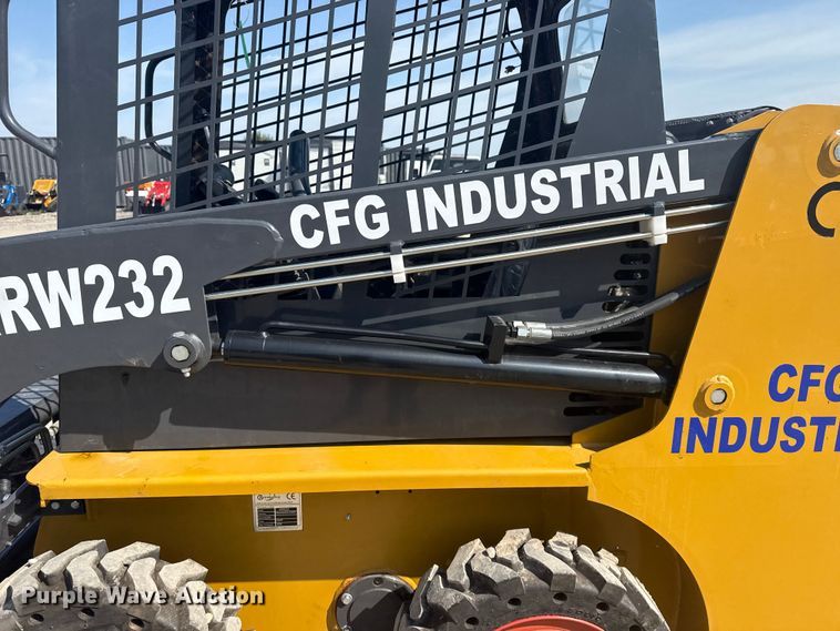 image for item EG8240 2024 CFG Industrial KRW233 skid steer loader