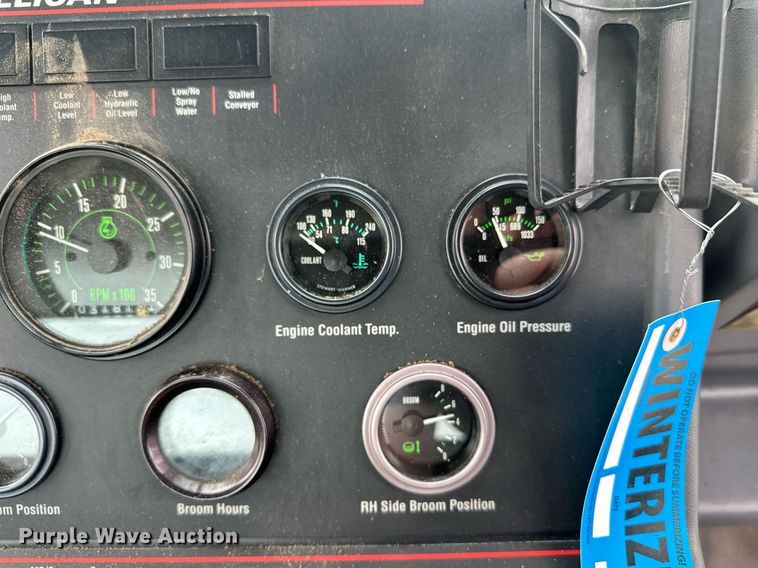 image for item EL0021 2001 Eljin Pelican series S street sweeper