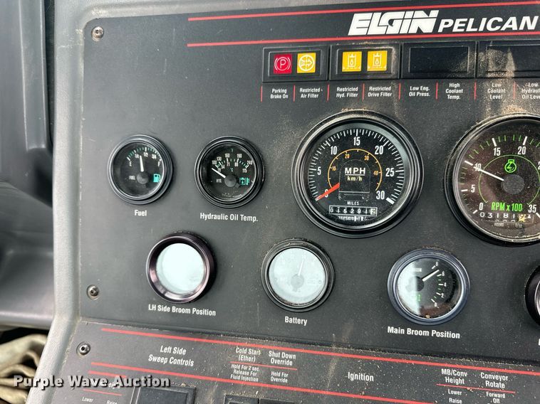 image for item EL0021 2001 Eljin Pelican series S street sweeper