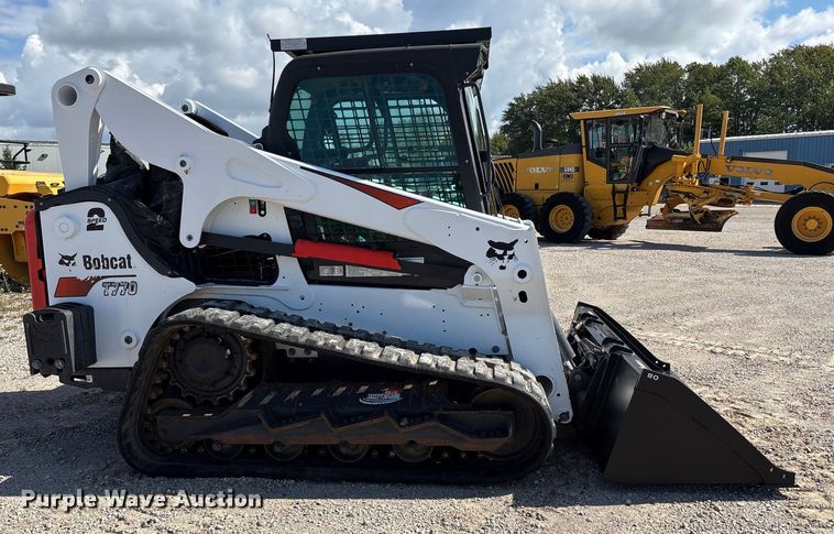 MINI CARGADOR SOBRE RUEDAS 2018 BOBCAT T770