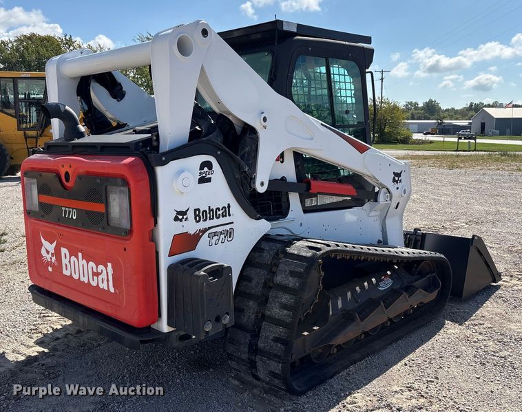 MINI CARGADOR SOBRE RUEDAS 2018 BOBCAT T770