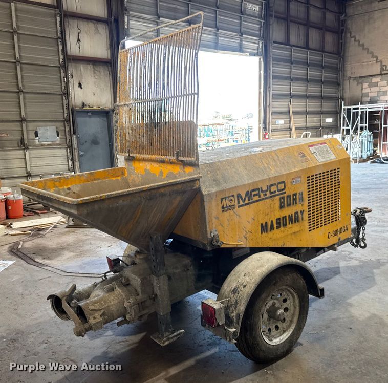 image for item EM8148 Multiquip Mayco C-30HDGA concrete pump
