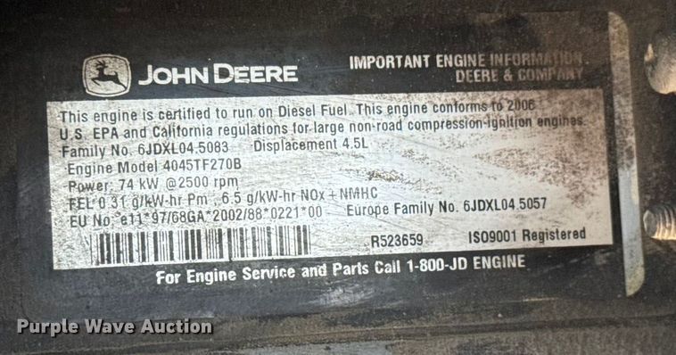 image for item EM8149 2007 Genie GTH-842 telehandler