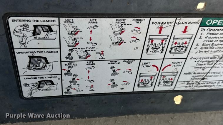 image for item EM8150 2009 Bobcat S175 skid steer loader