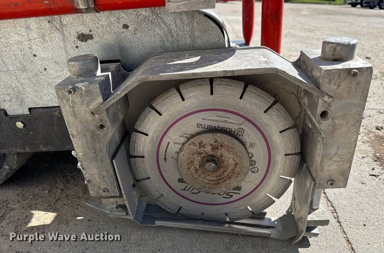 image for item EM8160 2015 Husqvarna Soff-Cut 2000E concrete saw