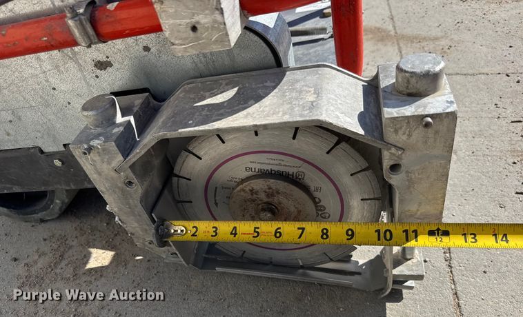 image for item EM8160 2015 Husqvarna Soff-Cut 2000E concrete saw