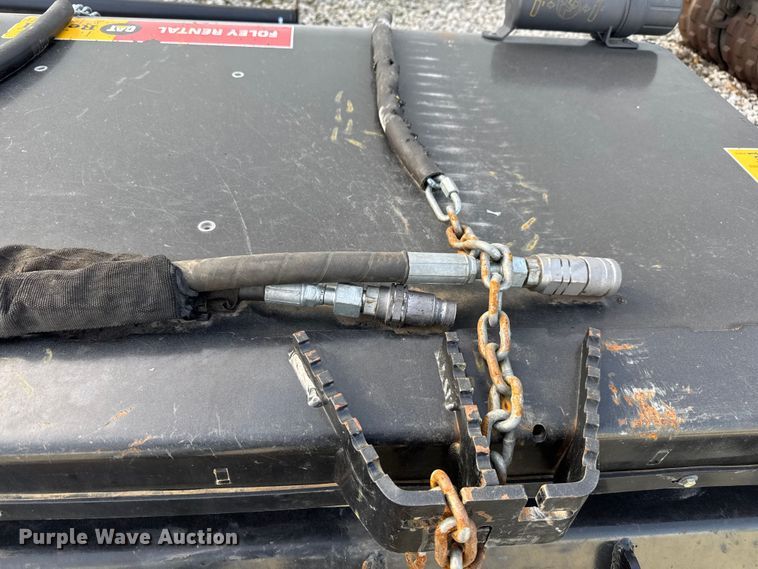 image for item EM8258 2022 Caterpillar BP118C skid steer sweeper