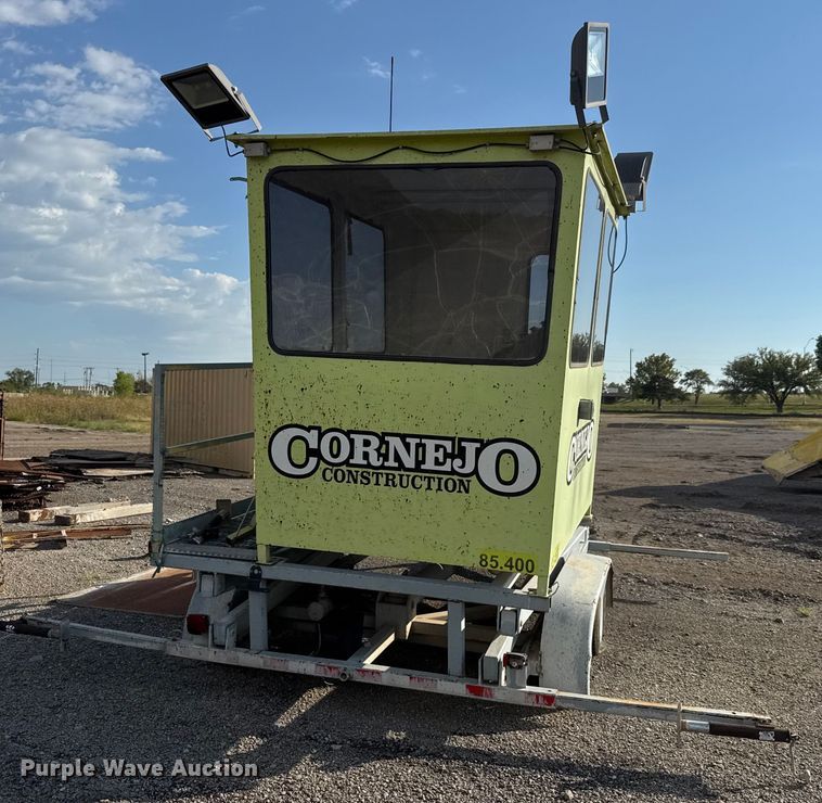 image for item EM8286 Shop built observation tower trailer