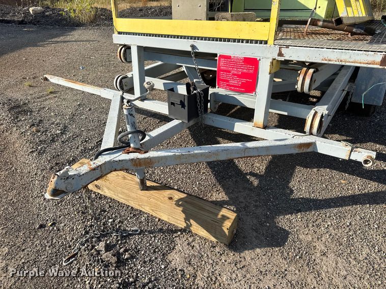 image for item EM8286 Shop built observation tower trailer