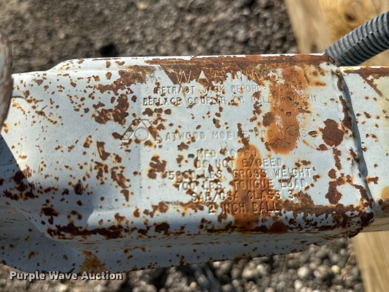 image for item EM8286 Shop built observation tower trailer