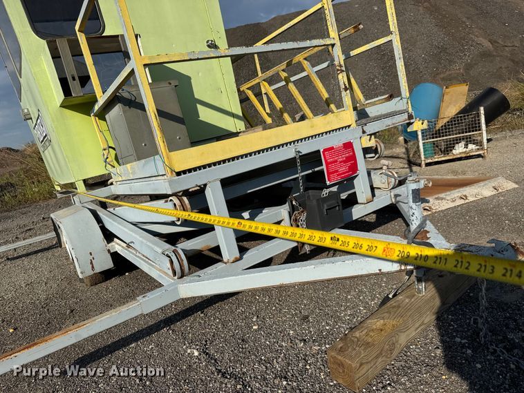 image for item EM8286 Shop built observation tower trailer
