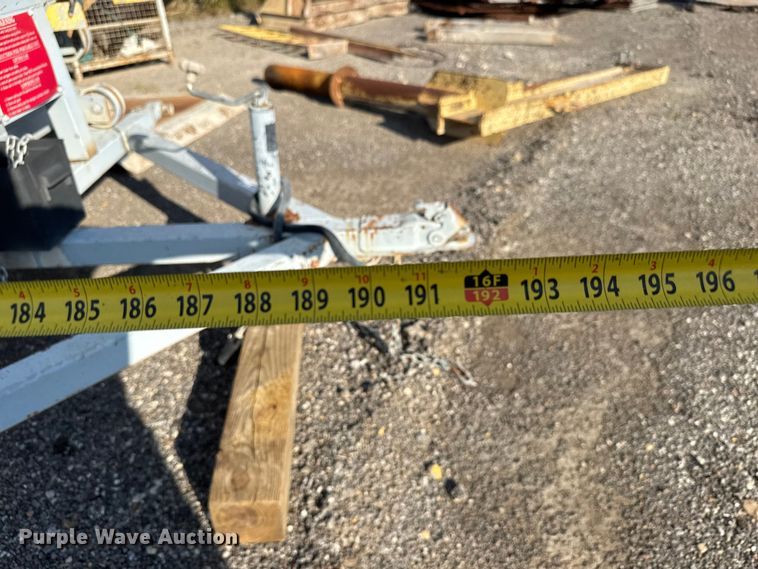 image for item EM8286 Shop built observation tower trailer