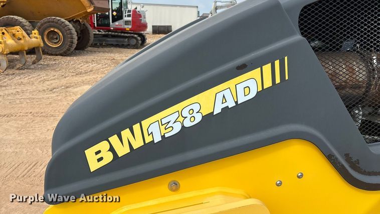image for item EN5612 2018 Bomag BW138AD-5 double drum vibratory roller