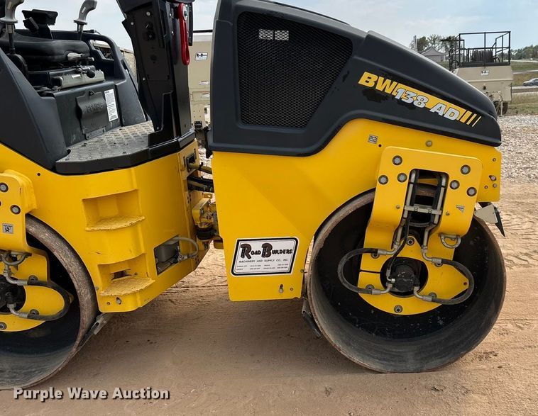 image for item EN5612 2018 Bomag BW138AD-5 double drum vibratory roller