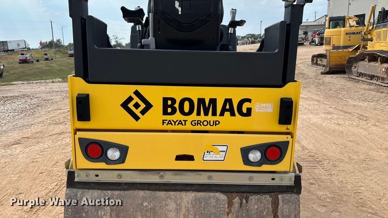 image for item EN5612 2018 Bomag BW138AD-5 double drum vibratory roller