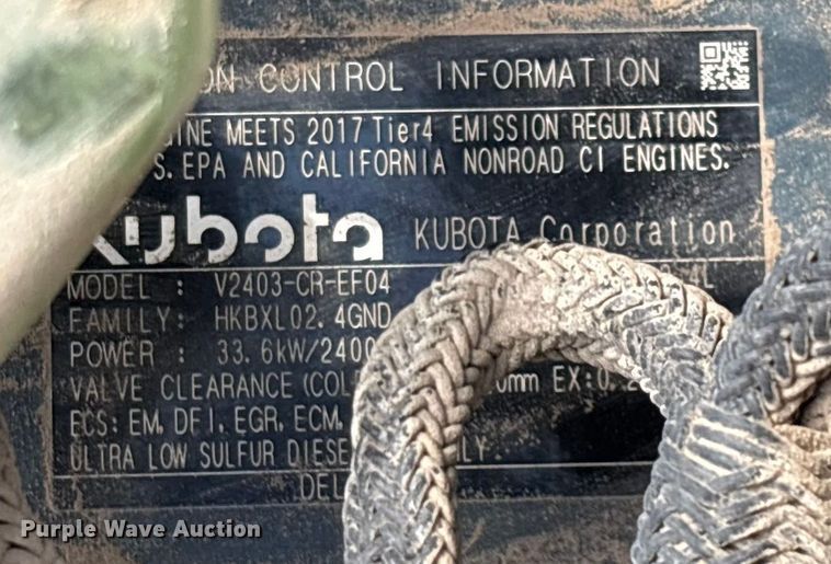 image for item EN5612 2018 Bomag BW138AD-5 double drum vibratory roller