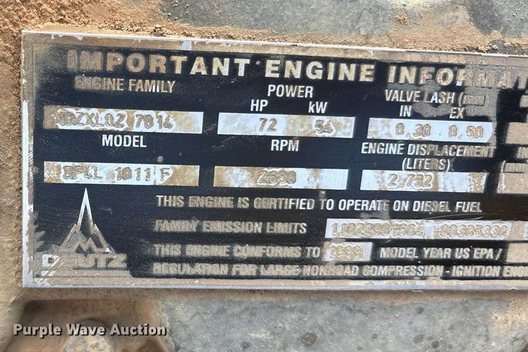 image for item EN5647 Bomag BW 172PDB-2 single drum vibratory roller