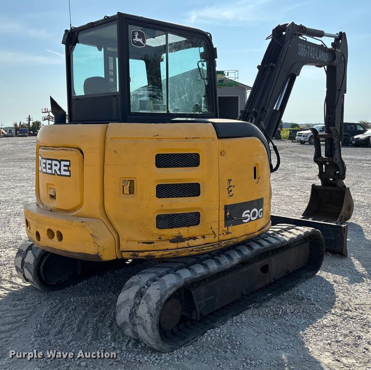 EXCAVADORA 2014 JOHN DEERE 60G