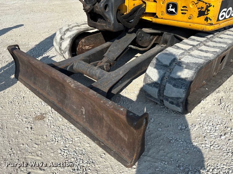 image for item EN7002 2014 John Deere 60G mini excavator