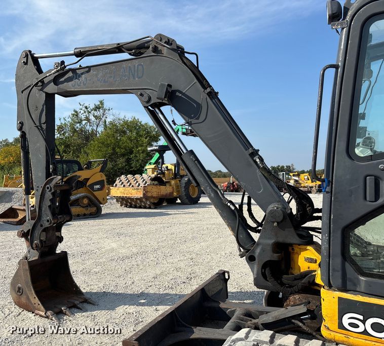 image for item EN7002 2014 John Deere 60G mini excavator