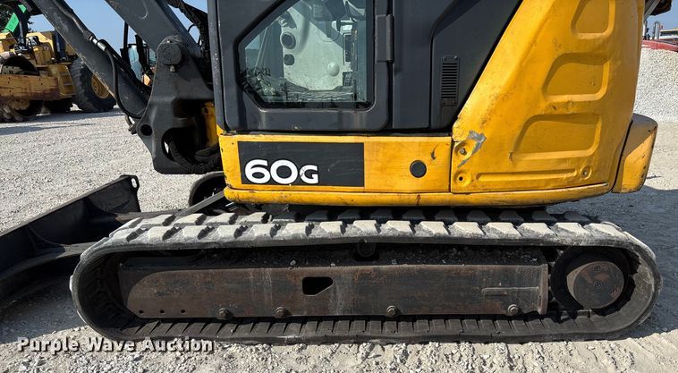 image for item EN7002 2014 John Deere 60G mini excavator
