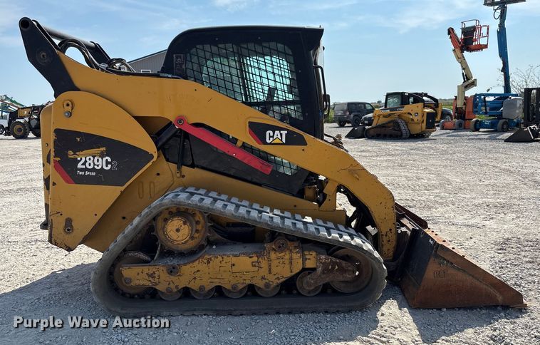 MINI CARGADOR SOBRE RUEDAS 2012 CATERPILLAR 289C2