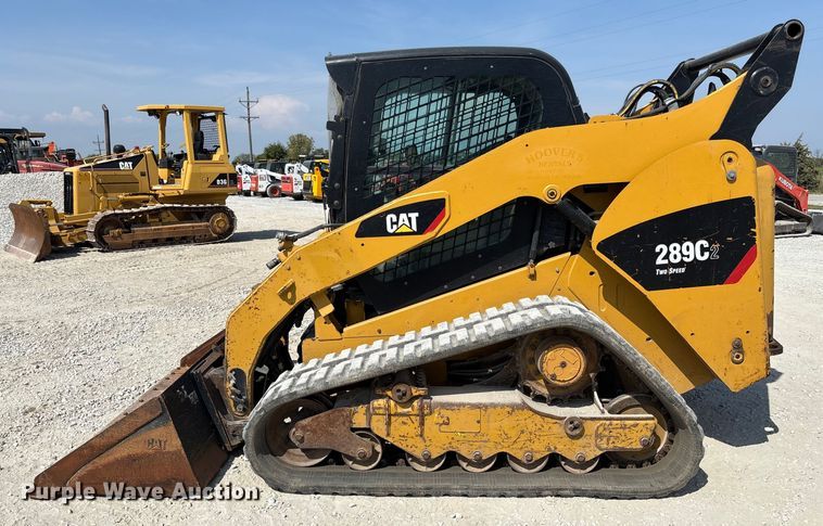 image for item EN7005 2012 Caterpillar 289C2 skid steer loader