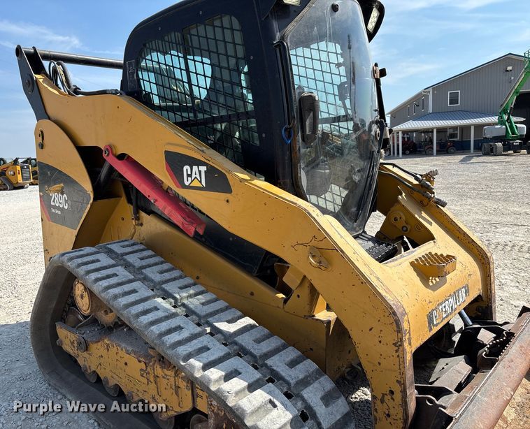 image for item EN7005 2012 Caterpillar 289C2 skid steer loader