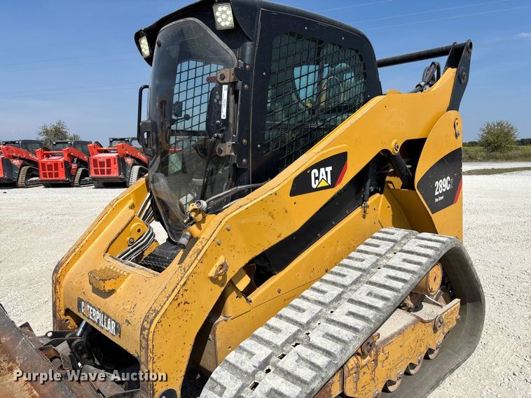 image for item EN7005 2012 Caterpillar 289C2 skid steer loader