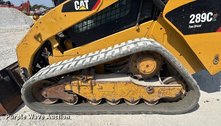 image for item EN7005 2012 Caterpillar 289C2 skid steer loader