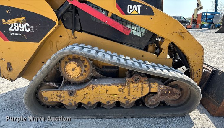 image for item EN7005 2012 Caterpillar 289C2 skid steer loader