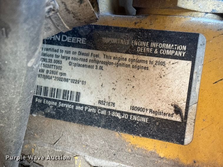 image for item EN7006 2006 John Deere CT332 tracked skid steer loader