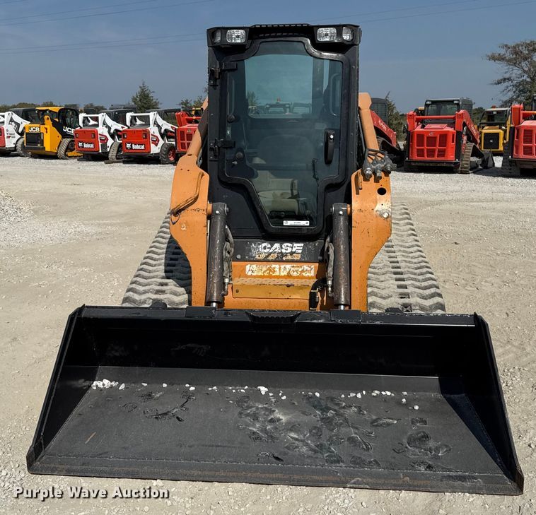 image for item EN7008 2012 Case TV380 tracked skid steer loader