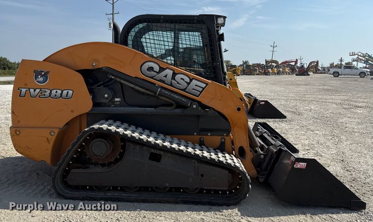 image for item EN7008 2012 Case TV380 tracked skid steer loader