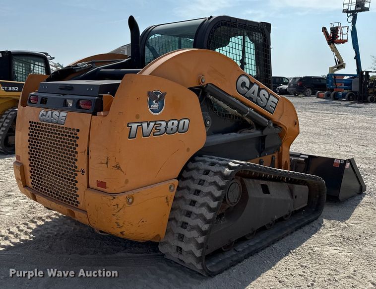 image for item EN7008 2012 Case TV380 tracked skid steer loader