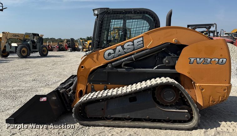 image for item EN7008 2012 Case TV380 tracked skid steer loader