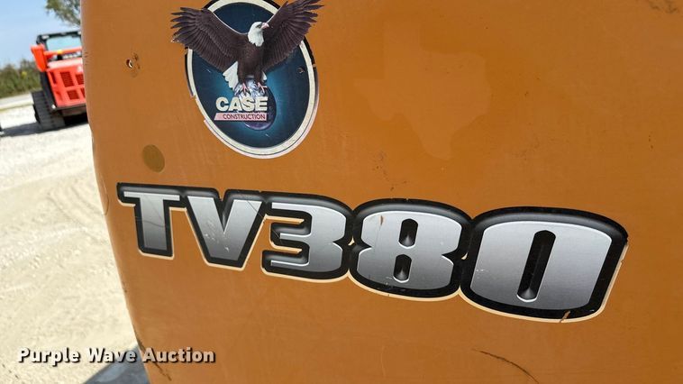 image for item EN7008 2012 Case TV380 tracked skid steer loader
