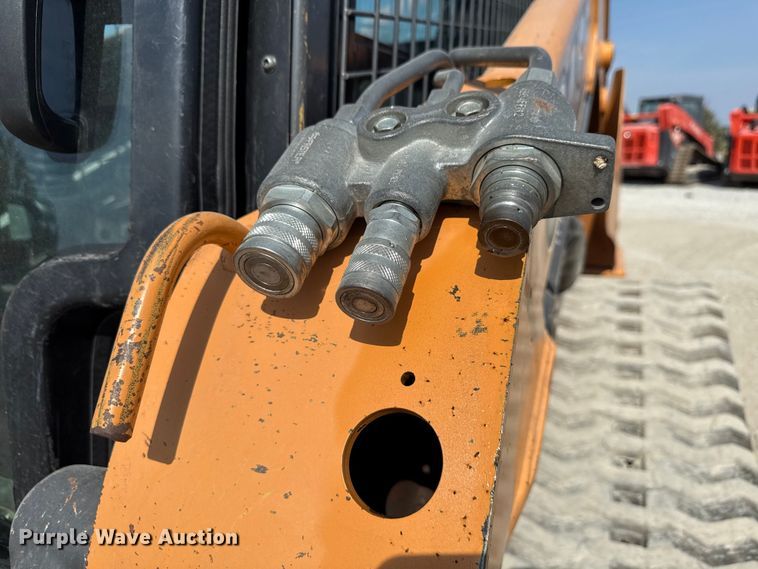 image for item EN7008 2012 Case TV380 tracked skid steer loader