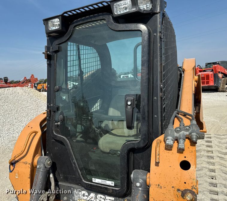 image for item EN7008 2012 Case TV380 tracked skid steer loader