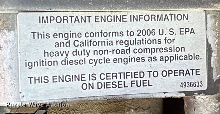 image for item EN7010 2007 Sky Trak 8042 telehandler