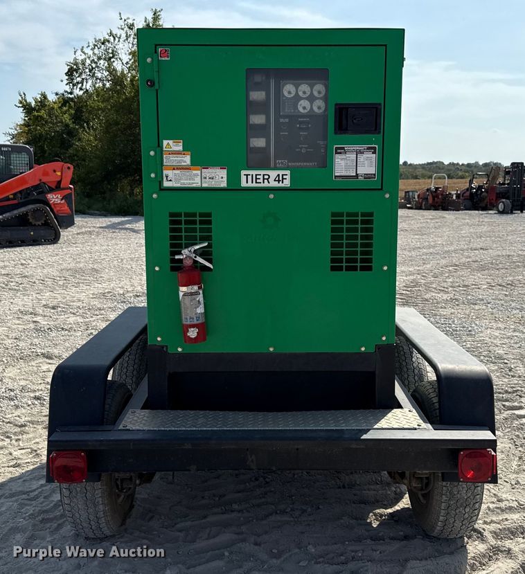 image for item EN7014 2018 Whisperwatt DCA-45SSIU4F generator