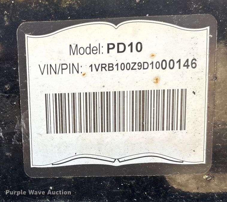 image for item EN7016 2013 Vermeer PD10 pile driver